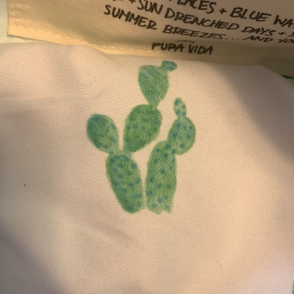 Pura Vida Foldover Clutch - Palm Design - Picture 8 of 10